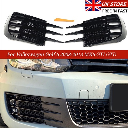 Car black front fog - front,