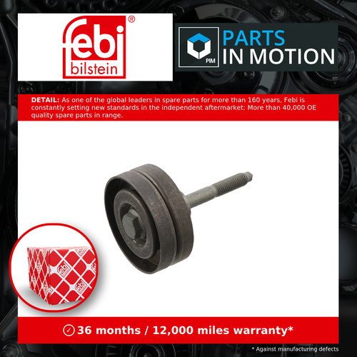 Aux belt idler pulley - fits, vw