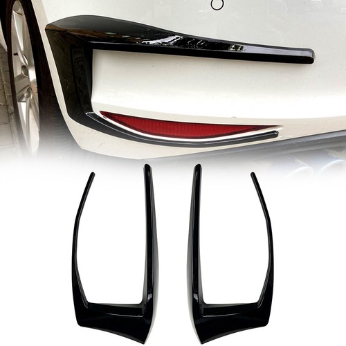 Black rear bumper - rear, spoiler