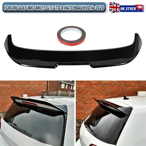 Glossy black rear trunk - glossy,