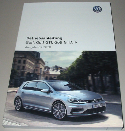 Betriebsanleitung golf vii - vw,