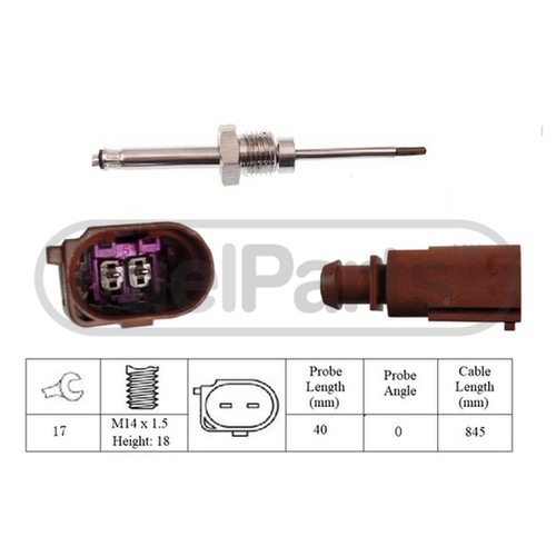 Exhaust temperature sensor - exhaust,