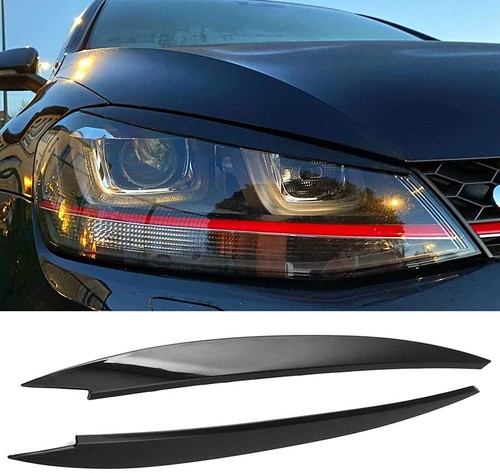 Headlight eyelid eyebrow - 2x,