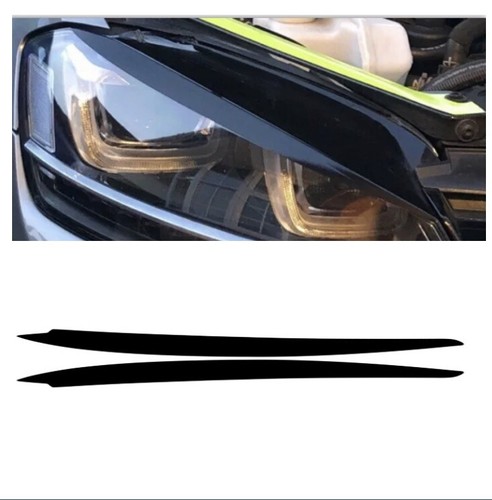 Black headlight eyebrow eyelid - headlight,