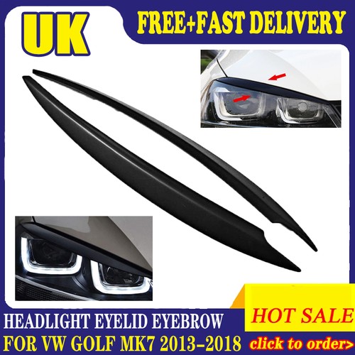 2pcs gloss black headlight - 2pcs,
