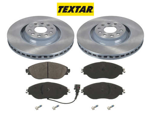 Textar front brake discs - front,