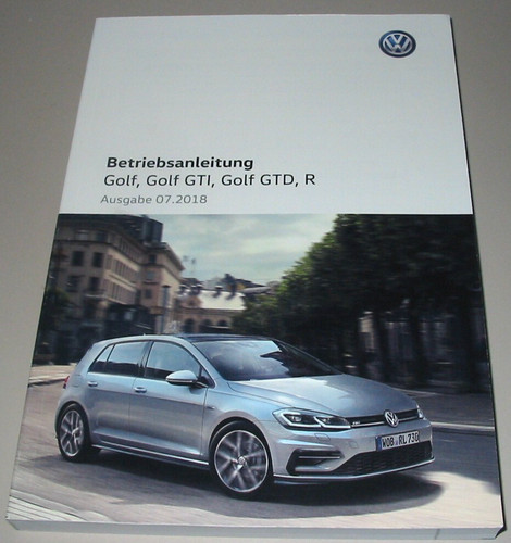 Betriebsanleitung golf vii - vw,